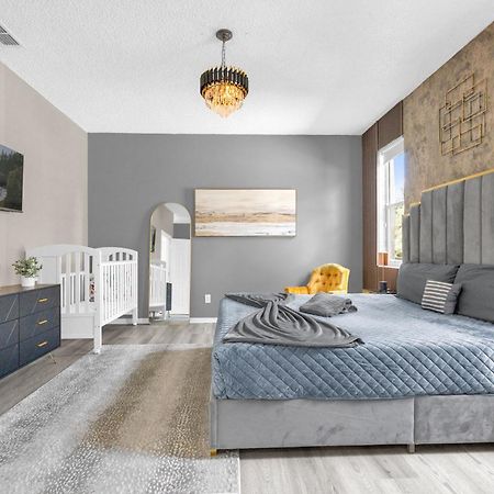 Beautiful 5Br 4 Baths Themed Home Near Disney And Universal, Private Pool, Gameroom, Baby Crib And More Kissimmee Exterior photo