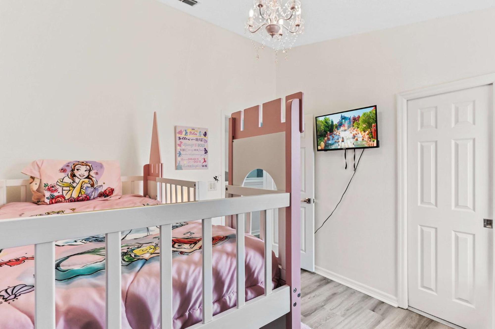 Beautiful 5Br 4 Baths Themed Home Near Disney And Universal, Private Pool, Gameroom, Baby Crib And More Kissimmee Exterior photo