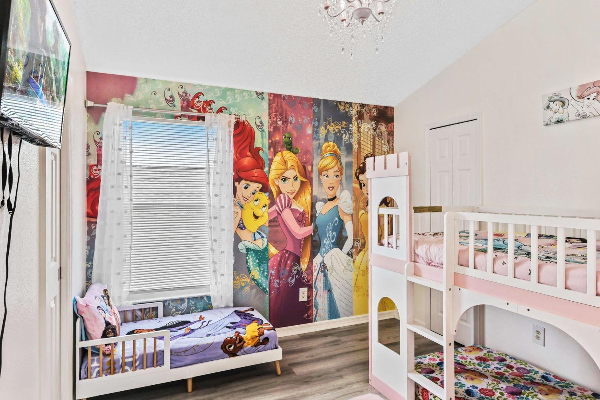 Beautiful 5Br 4 Baths Themed Home Near Disney And Universal, Private Pool, Gameroom, Baby Crib And More Kissimmee Exterior photo