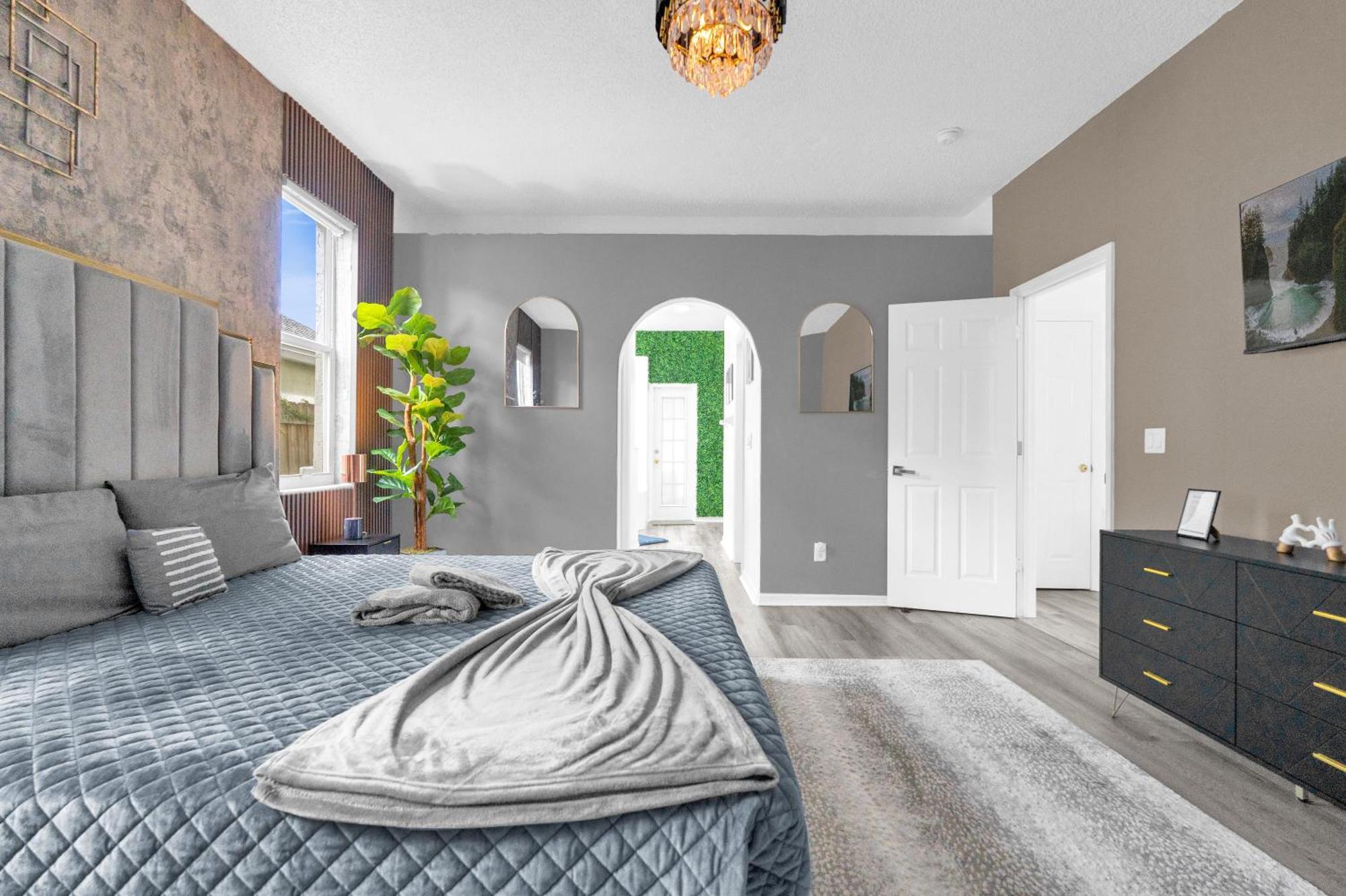 Beautiful 5Br 4 Baths Themed Home Near Disney And Universal, Private Pool, Gameroom, Baby Crib And More Kissimmee Exterior photo